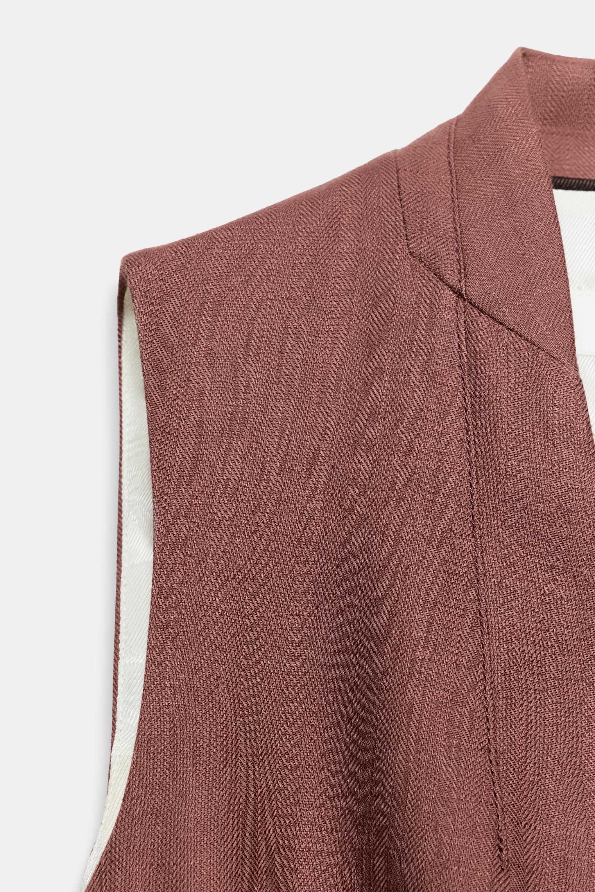 LINEN VEST